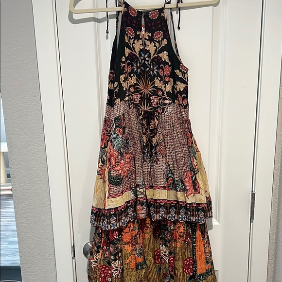 Anthropologie Bhanuni by Jyoti Tiered Halter Maxi Dress - Picture 9 of 11